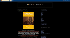 Desktop Screenshot of nuvoleparole.blogspot.com