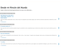 Tablet Screenshot of desde-mi-rincon-del-mundo.blogspot.com