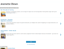 Tablet Screenshot of anemetteolesen.blogspot.com