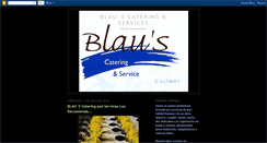 Desktop Screenshot of blauscateringservices.blogspot.com