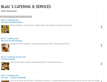 Tablet Screenshot of blauscateringservices.blogspot.com