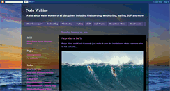 Desktop Screenshot of naluwahine.blogspot.com