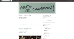 Desktop Screenshot of abeselcampeon.blogspot.com