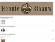 Tablet Screenshot of hennieblaauwstoryboards.blogspot.com