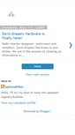 Mobile Screenshot of davisdraperyhardware.blogspot.com