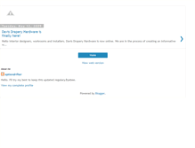 Tablet Screenshot of davisdraperyhardware.blogspot.com