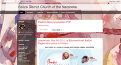 Desktop Screenshot of belizenazarene.blogspot.com