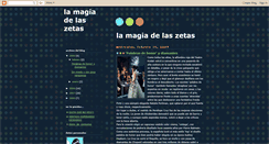 Desktop Screenshot of lamagiadelaszetas.blogspot.com