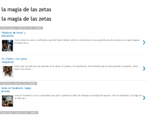 Tablet Screenshot of lamagiadelaszetas.blogspot.com