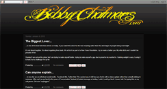 Desktop Screenshot of bobbychalmers.blogspot.com