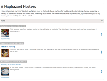 Tablet Screenshot of haphazard-hostess.blogspot.com