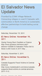 Mobile Screenshot of elsalvadornewsupdate.blogspot.com