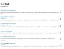 Tablet Screenshot of inforudi.blogspot.com