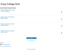 Tablet Screenshot of mycrazycollegegirls.blogspot.com