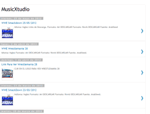 Tablet Screenshot of musicxtudioevolucion.blogspot.com