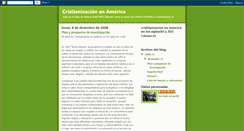 Desktop Screenshot of cristianizacinenamerica.blogspot.com