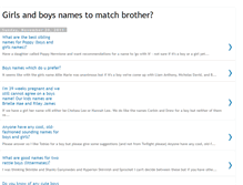 Tablet Screenshot of names-to-match-brother.blogspot.com