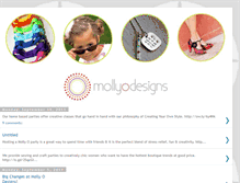 Tablet Screenshot of mollyodesigns.blogspot.com