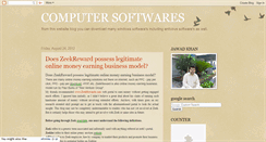 Desktop Screenshot of pcsoftwareforu.blogspot.com