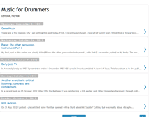 Tablet Screenshot of drumz4sale.blogspot.com