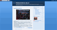 Desktop Screenshot of elselloproducciones.blogspot.com