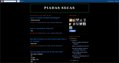 Desktop Screenshot of piadaasecas.blogspot.com