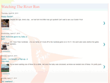 Tablet Screenshot of 1watchingtheriverrun.blogspot.com