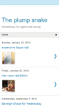Mobile Screenshot of plumpsnake.blogspot.com
