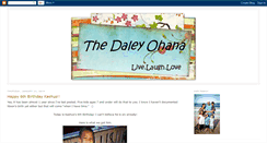 Desktop Screenshot of daleyohana.blogspot.com