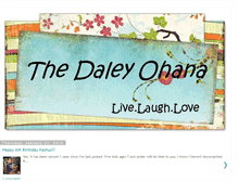 Tablet Screenshot of daleyohana.blogspot.com