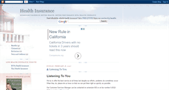 Desktop Screenshot of 4healthinsurance.blogspot.com