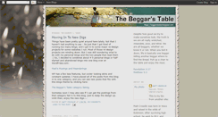 Desktop Screenshot of beggarstable.blogspot.com