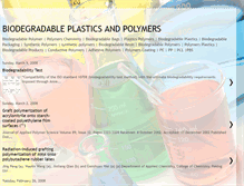 Tablet Screenshot of biodegradablepolymers.blogspot.com