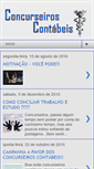 Mobile Screenshot of concurseiroscontabeis.blogspot.com