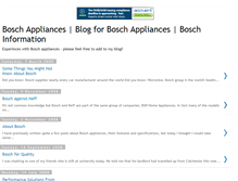 Tablet Screenshot of myboschappliances.blogspot.com