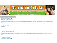 Tablet Screenshot of nutrasuscelulas.blogspot.com