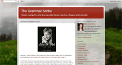 Desktop Screenshot of grammarscribe.blogspot.com