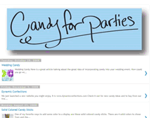 Tablet Screenshot of candyforparties.blogspot.com