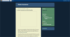 Desktop Screenshot of homeinsurancebenefits.blogspot.com