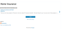 Tablet Screenshot of homeinsurancebenefits.blogspot.com