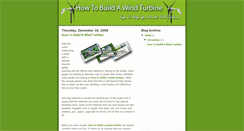 Desktop Screenshot of how-to-build-a-wind-turbine.blogspot.com