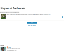 Tablet Screenshot of kingdomofseethawaka.blogspot.com