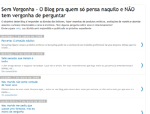 Tablet Screenshot of 100-vergonha.blogspot.com