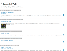 Tablet Screenshot of elblogdelvidi.blogspot.com