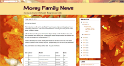 Desktop Screenshot of moreyfamilynews.blogspot.com