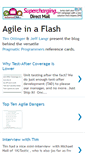 Mobile Screenshot of agileinaflash.blogspot.com