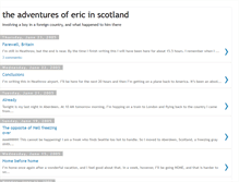 Tablet Screenshot of ericinscotland.blogspot.com