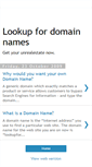 Mobile Screenshot of lookupfordomainnames.blogspot.com