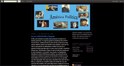 Desktop Screenshot of americapolitica.blogspot.com