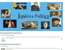 Tablet Screenshot of americapolitica.blogspot.com